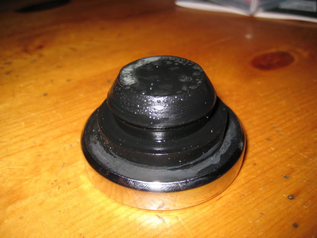 is this bad, condensation on oil cap PIC