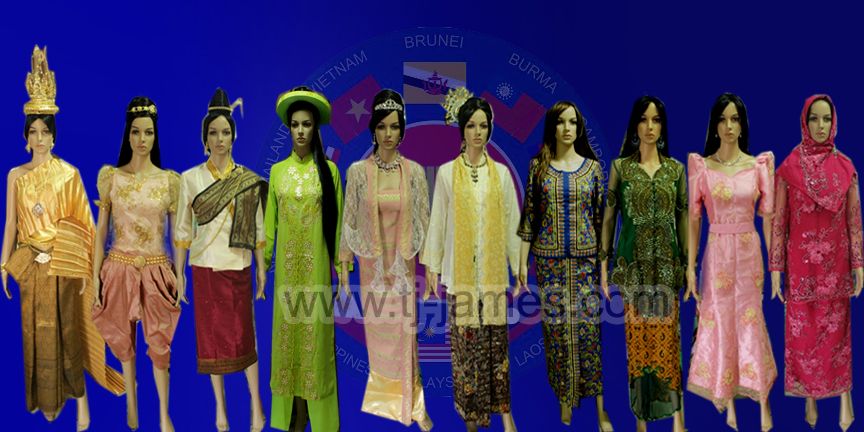 ASEAN NATIONAL COSTUME