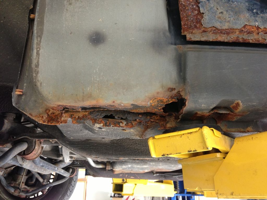 How much to fix fender rust?