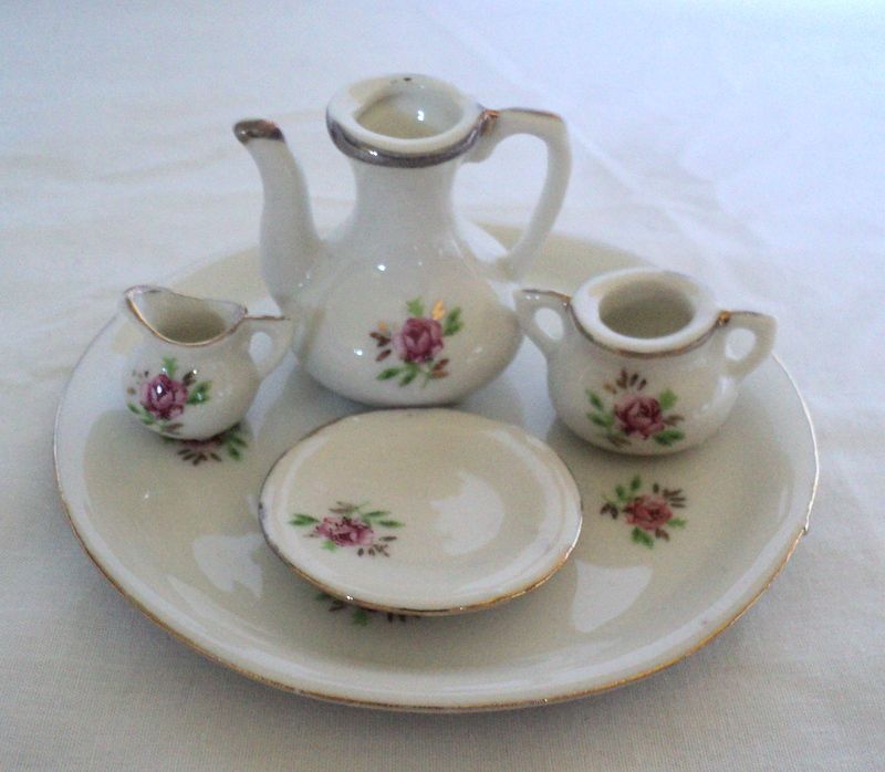 miniature tea sets ebay
