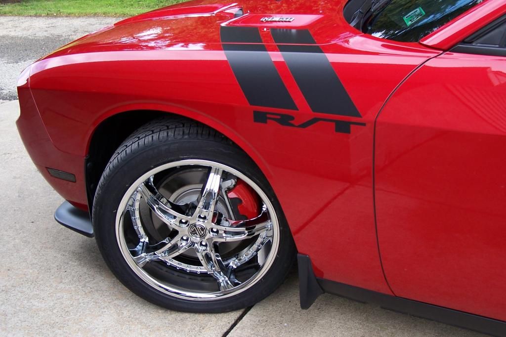 challenger on 26 inch rims