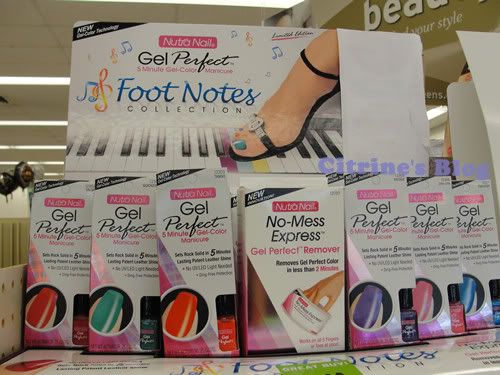 Nutra Nail Foot Notes Collection and Wet n Wild Summer Getaway Set