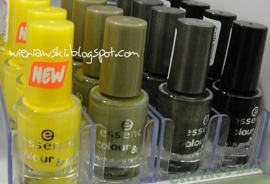 Essence Colour and Go quick drying nail polishes