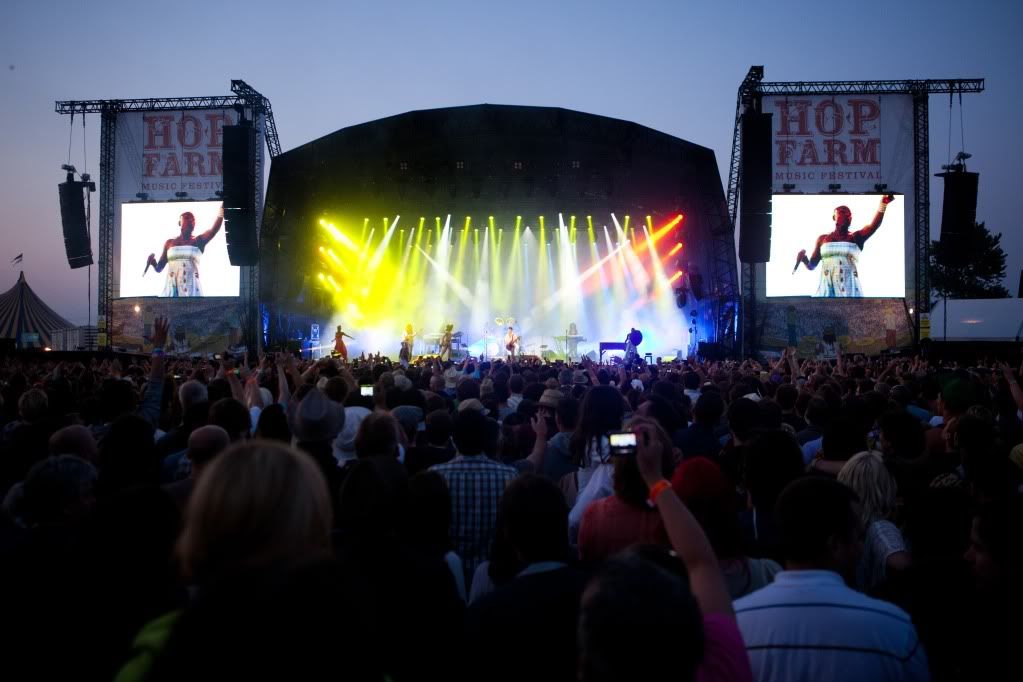 The crowd Prince at Hop Farm 3rd July By Kate Booker