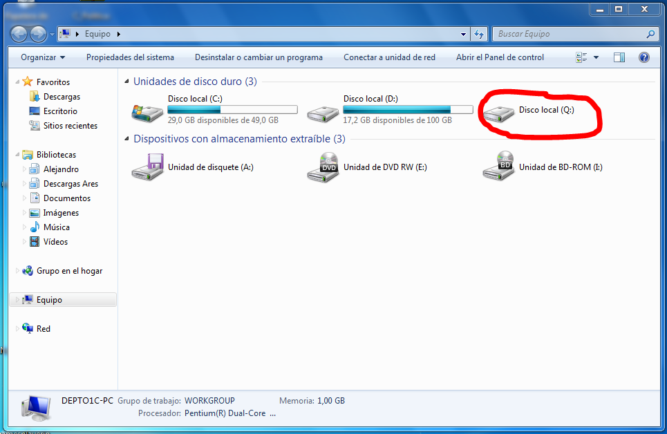 Instalaste office 2010 y ahora tenes Disco Local Q??? Instalaste office 2010 y ahora tenes Disco Local Q???