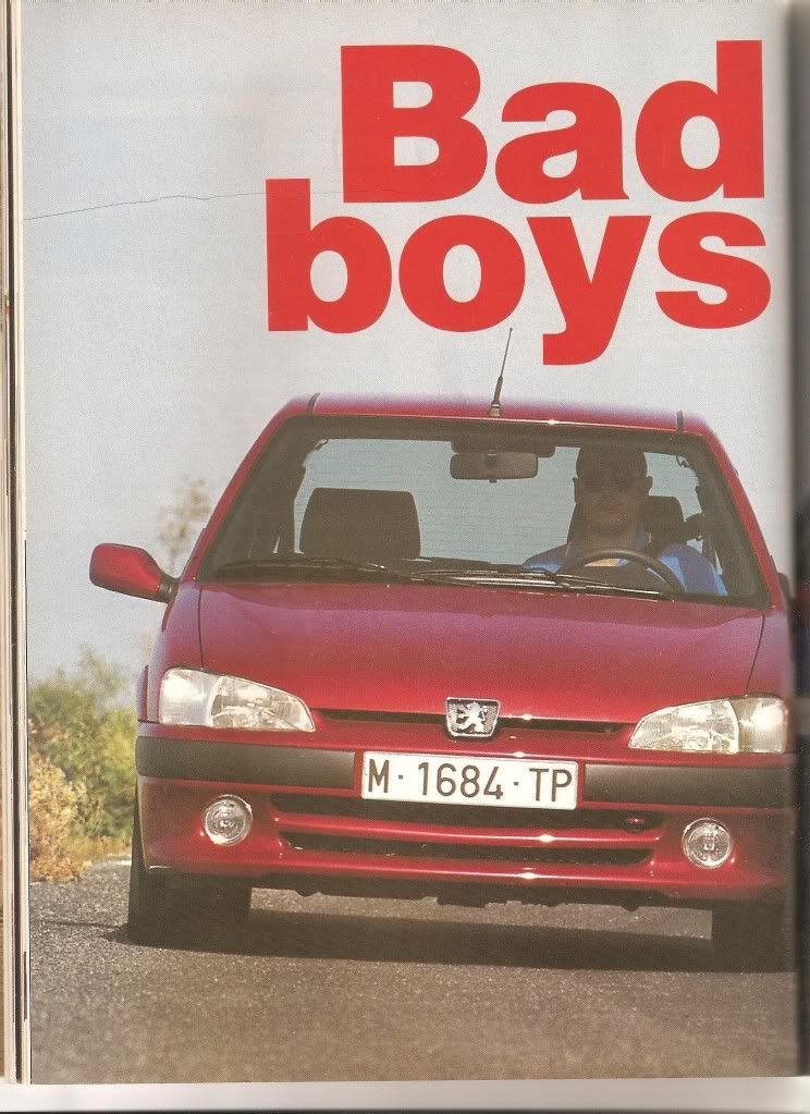 prueba:CITROEN SAXO VTS 16v vs PEUGEOT 106 GTi 16v