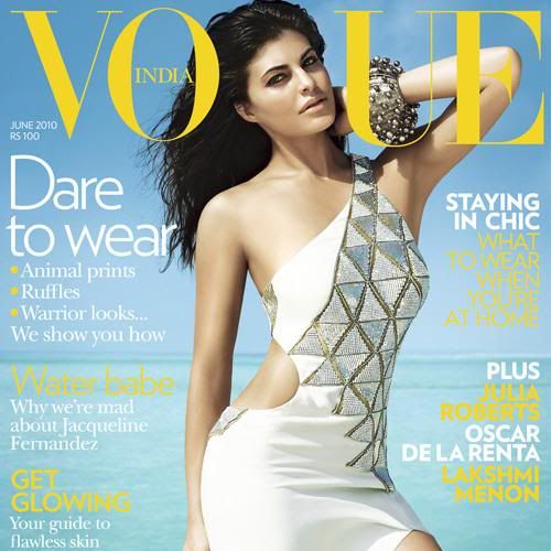 Jacqueline Fernandez sizzles on the cover of Vogue