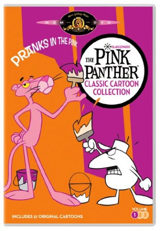 pink panther with the occasional cartoon starring Inspector Clouseau.