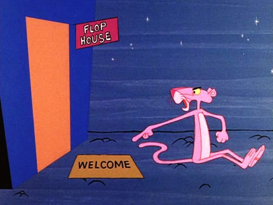 pink panther with the occasional cartoon starring Inspector Clouseau. pink panther with the occasional cartoon starring Inspector Clouseau.