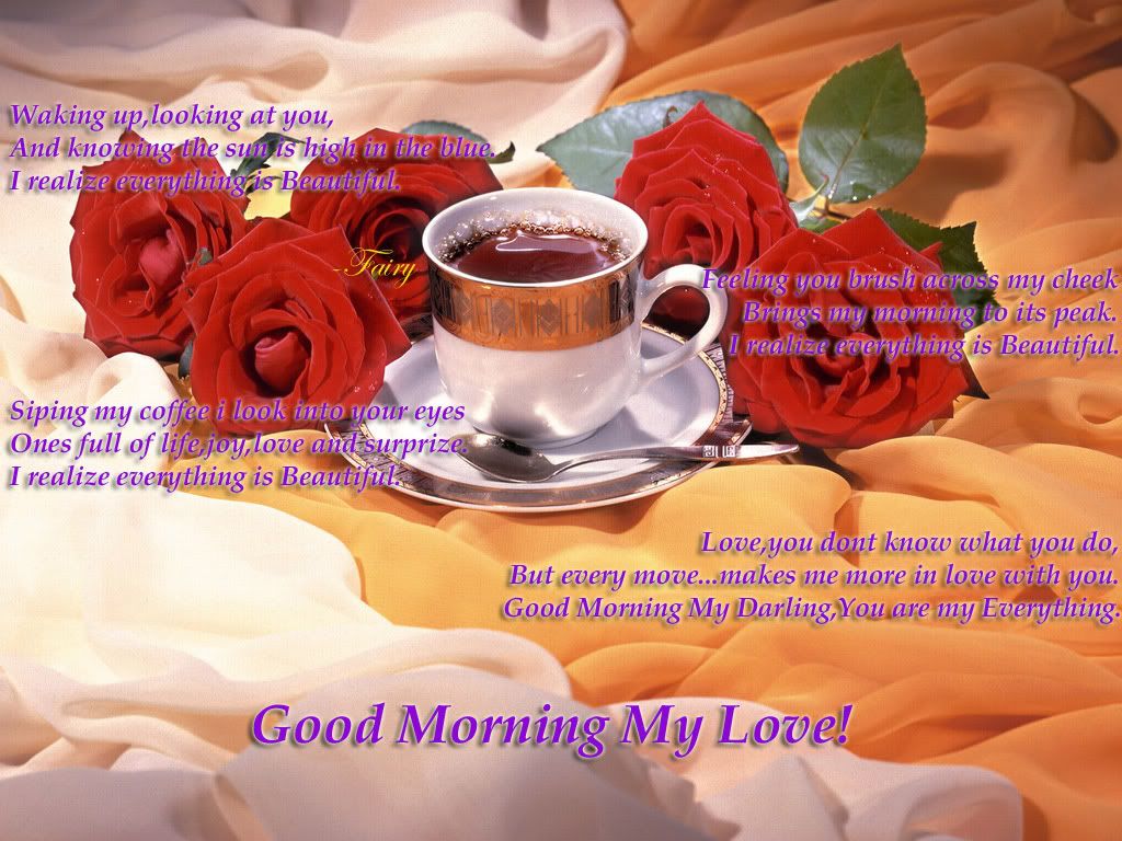 Good Morning My Love Pictures, Images and Photos