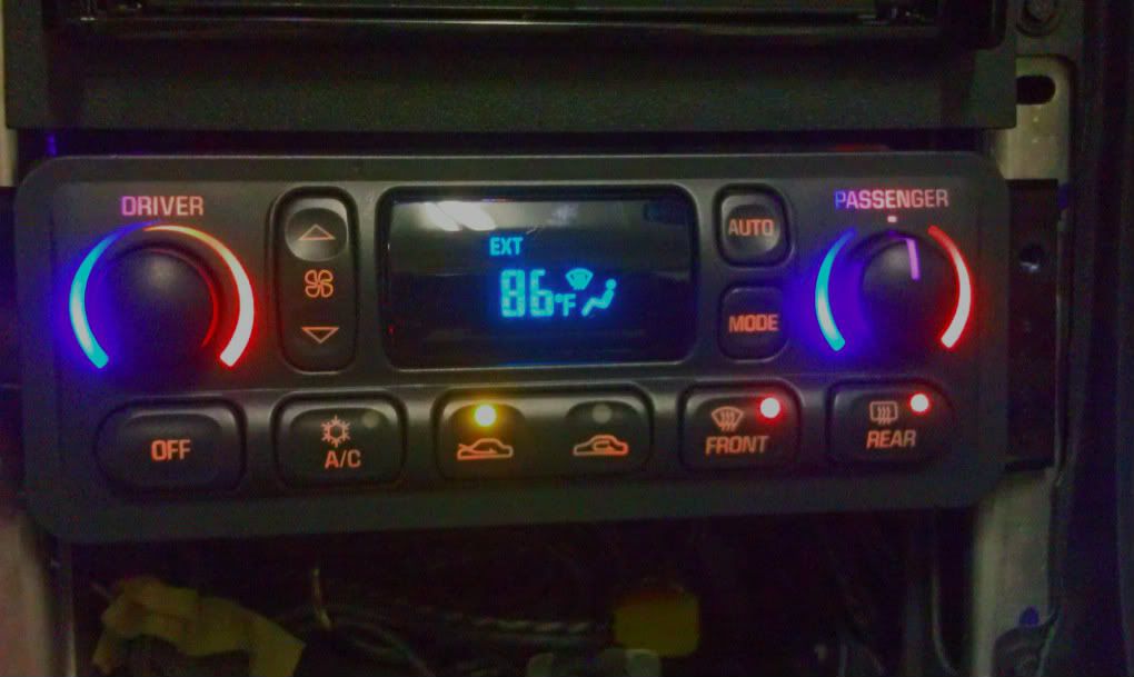 C5 CORVETTE A/C CLIMATE CONTROL LED UPGRADE SERVICE eBay