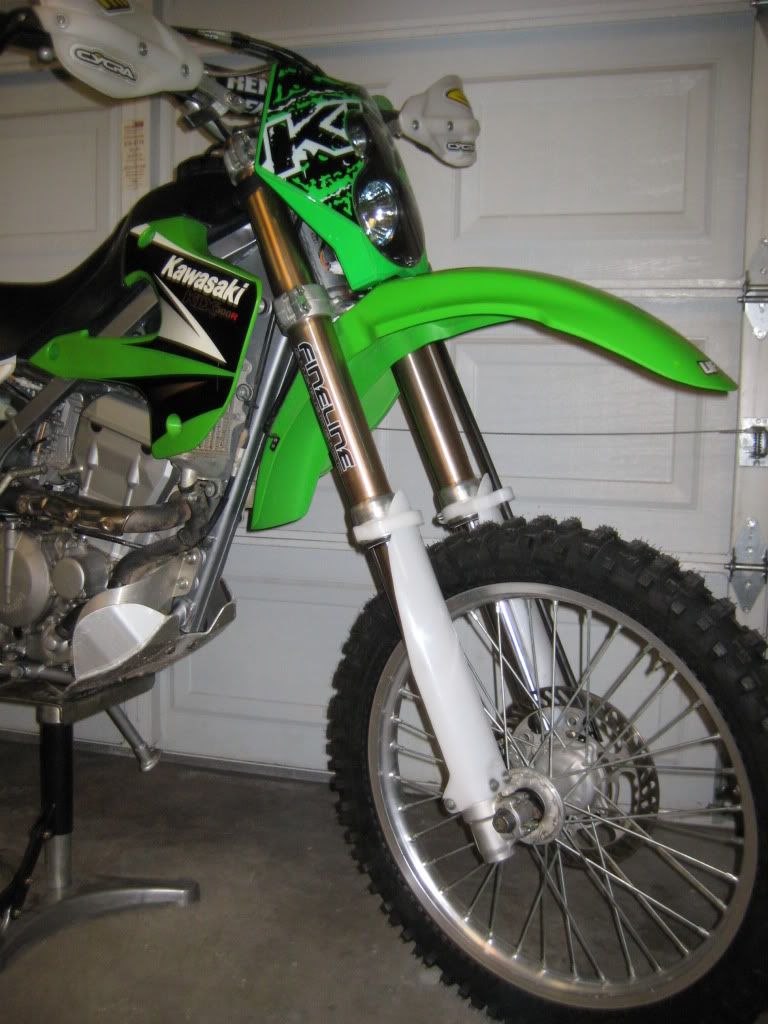 KLX300 suspension upgrade stock vs KX KLX/KLR 125/140/250/300