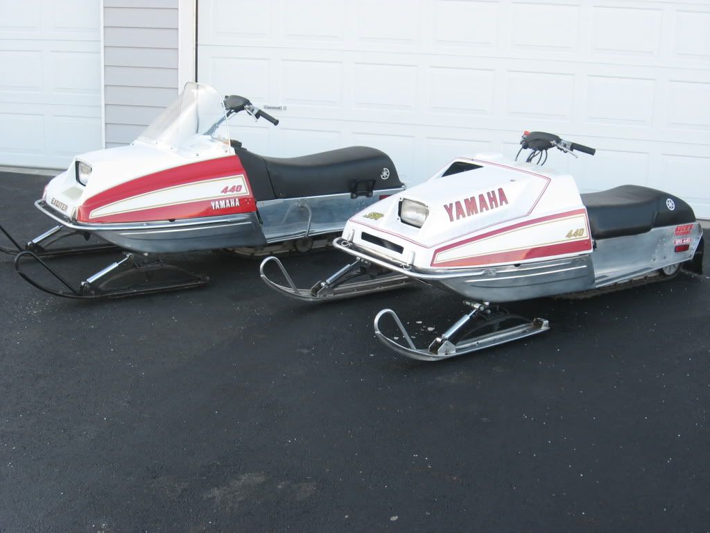 Yamaha 292 Snowmobile