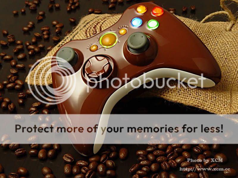 XCM 360 WIRELESS CONTROLLER SHELL *COFFEE* WITH NEW D PAD