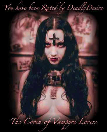 DeadlyDesire, Rated